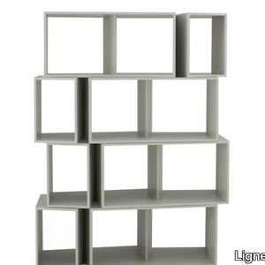 CUTS - Open sectional modular bookcase _ Ligne Roset