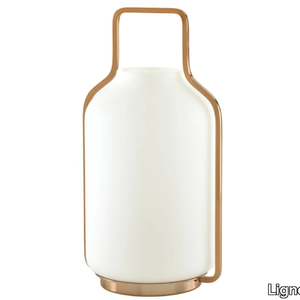 SOMERSET - Halogen opal glass table lamp _ Ligne Roset