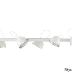 TREPIED - Halogen epoxy paint steel pendant lamp _ Ligne Roset