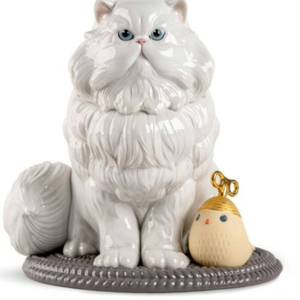 PERSIAN CAT - Porcelain decorative object _ Lladró
