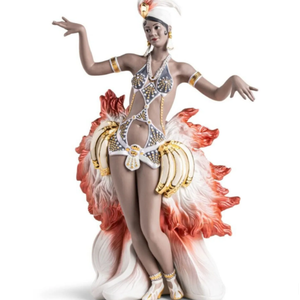 EBONY GODDESS - Porcelain decorative object _ Lladró