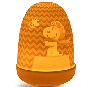 SNOOPY™ DOME - Rechargeable porcelain table lamp with dimmer _ Lladró
