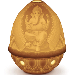 LORD GANESHA - Cordless porcelain table lamp _ Lladró