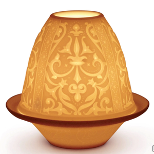 RENAISSANCE WITH PLATE - Cordless porcelain table lamp _ Lladró