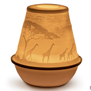 AFRICAN SAVANNAH - Cordless porcelain table lamp _ Lladró