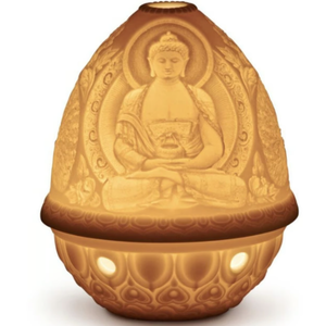 BUDDHA - Cordless porcelain table lamp _ Lladró