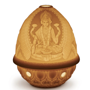 GODDESS LAKSHMI - Cordless porcelain table lamp _ Lladró