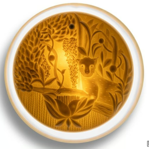 GIUNGLA - Porcelain wall lamp _ Lladró