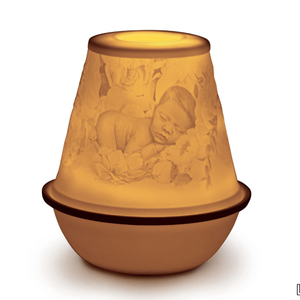 LITHOPHANES - Cordless porcelain table lamp _ Lladró