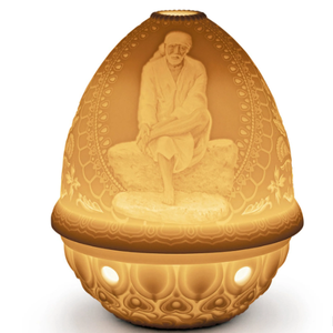 SAI BABA - Cordless porcelain table lamp _ Lladró