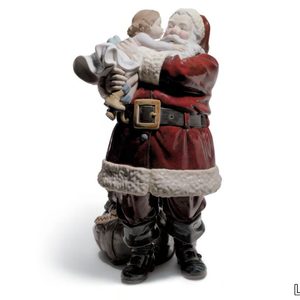 SANTA I'VE BEEN GOOD! - Porcelain decorative object _ Lladró
