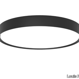 LP SLIM ROUND - LED semi-inset ceiling lamp _ Louis Poulsen