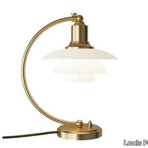 PH 2/2 LUNA - Adjustable opal glass table lamp _ Louis Poulsen