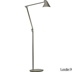 NJP - LED adjustable metal floor lamp _ Louis Poulsen