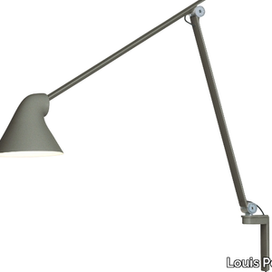 NJP - LED adjustable aluminium wall lamp _ Louis Poulsen