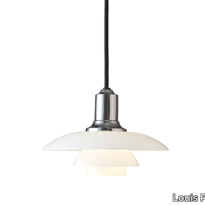 PH 2/1 - Opal glass pendant lamp _ Louis Poulsen