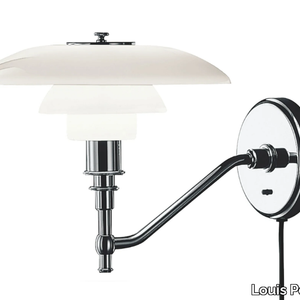 PH 3/2 - Opal glass wall lamp _ Louis Poulsen