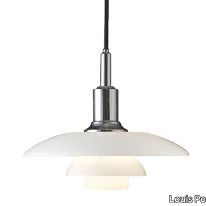 PH 3/2 - Opal glass pendant lamp _ Louis Poulsen