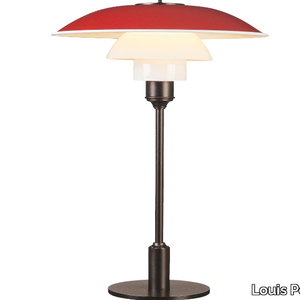 PH 3½-2½ - Opal glass table lamp _ Louis Poulsen