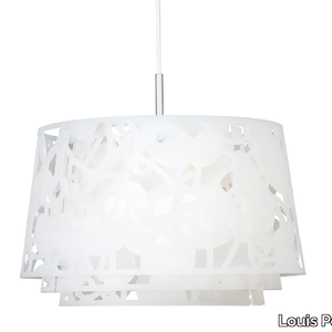 COLLAGE - LED Anodized aluminium pendant lamp _ Louis Poulsen