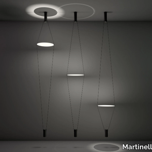 COASSIALE - LED aluminium pendant lamp _ Martinelli Luce
