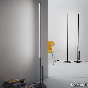 COLIBRÌ - LED Anodized aluminium floor lamp _ Martinelli Luce