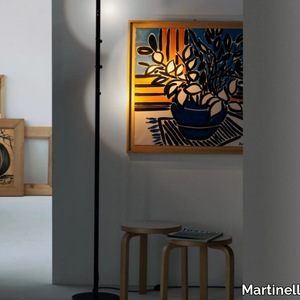 COLIBRÌ - LED adjustable aluminium floor lamp _ Martinelli Luce