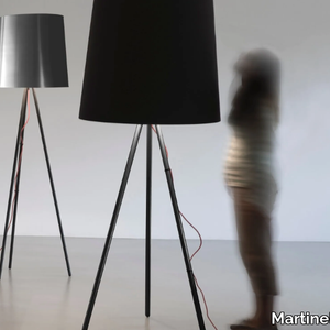 EVA - Fabric floor lamp _ Martinelli Luce
