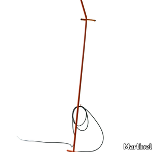 GRU - LED painted metal floor lamp _ Martinelli Luce