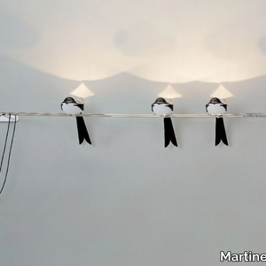 LE RONDINI - LED metal wall lamp _ Martinelli Luce