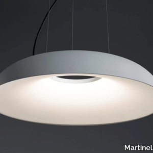 MAGGIOLONE - Aluminium pendant lamp with dimmer _ Martinelli Luce