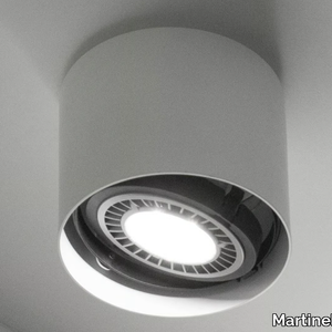EYE SINGLE - Adjustable ceiling aluminium spotlight _ Martinelli Luce