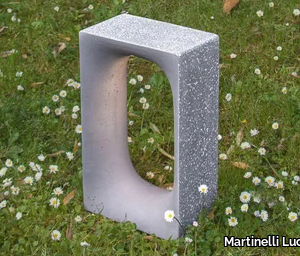 JAN - LED cement floor lamp _ Martinelli Luce