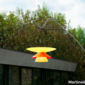 LADY GALALA outdoor - Methacrylate outdoor pendant lamp _ Martinelli Luce