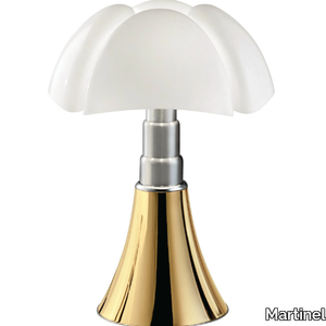 PIPISTRELLO 50 years - Height-adjustable table lamp _ Martinelli Luce