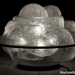 PROFITEROLLE - Methacrylate table lamp _ Martinelli Luce