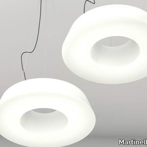 CIRCULAR POL XS - LED polyethylene pendant lamp _ Martinelli Luce