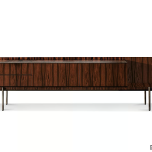 SUPERQUADRA - Sideboard in rosewood and ash _ Minotti