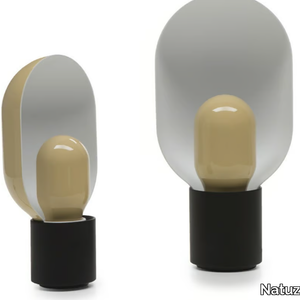 GALILEO - Aluminium table lamp _ Natuzzi Italia
