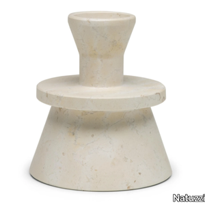 DANDY - Trani stone decorative object / candle holder _ Natuzzi Italia