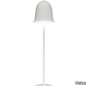 DING DONG - Leather floor lamp _ Natuzzi Italia