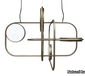 CIRCLE - LED metal pendant lamp _ Natuzzi Italia