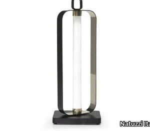 HALO - Metal table lamp _ Natuzzi Italia