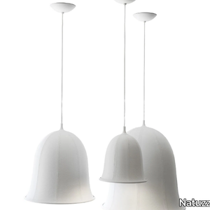 DING DONG - Leather pendant lamp _ Natuzzi Italia