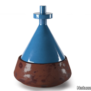 TRULLINI - Clay candle holder _ Natuzzi Italia
