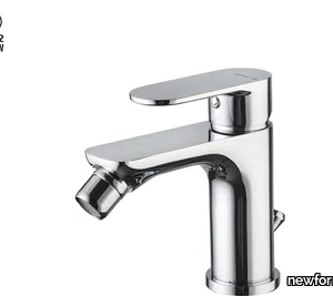 EXTRO - Countertop single handle bidet mixer with swivel spout _ newform