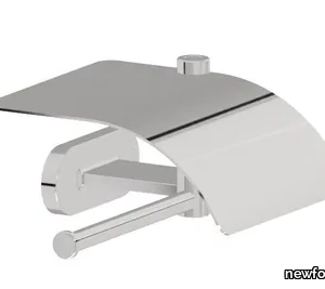 ROUND ACCESSORIES 67224 - Toilet roll holder with cover _ newform