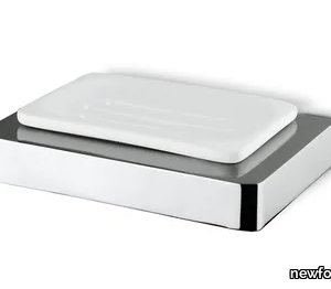 SQUARED ACCESSORIES 62900 / 62901 - Wall-mounted soap dish _ newform