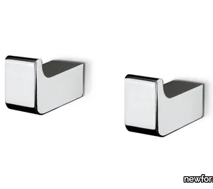 SQUARED ACCESSORIES 62922 - Double robe hook _ newform
