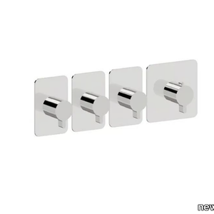 B-EASY 69886E - Recessed thermostatic shower mixer _ newform
